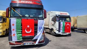 Türkiye’den Suriye’ye 14 yıl sonra doğrudan karayolu taşımaları yeniden başladı