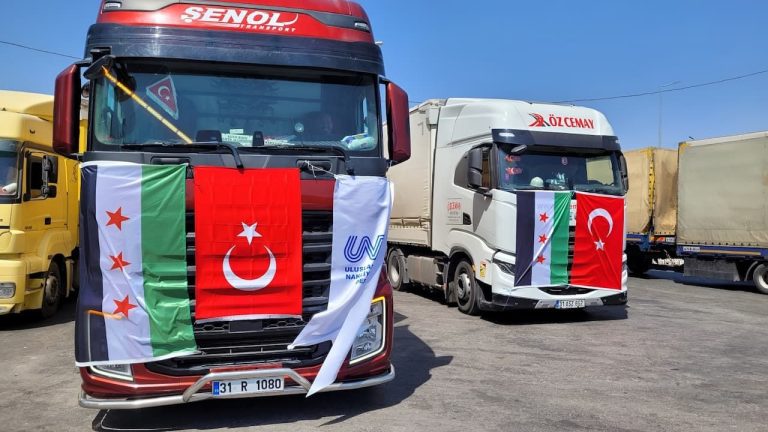 Türkiye’den Suriye’ye 14 yıl sonra doğrudan karayolu taşımaları yeniden başladı